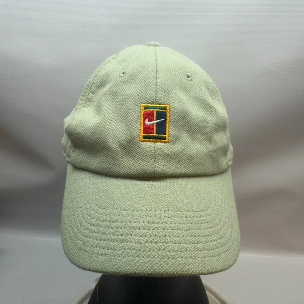 Nike Tennis Heritage 86 Court‎ Logo Hat Cap Strapback Honey Dew Green DJ6147-343